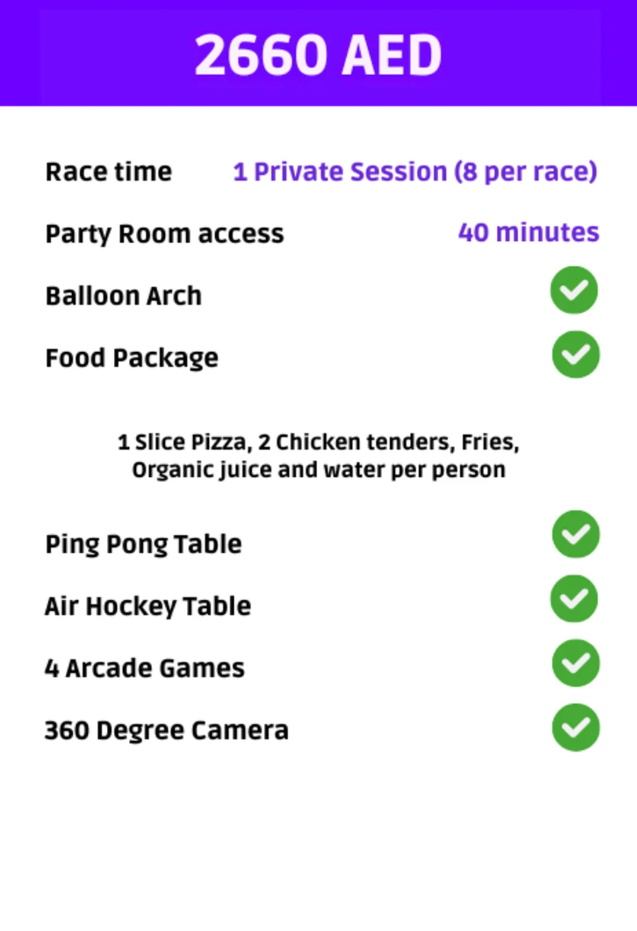 Explorer - Birthday Package